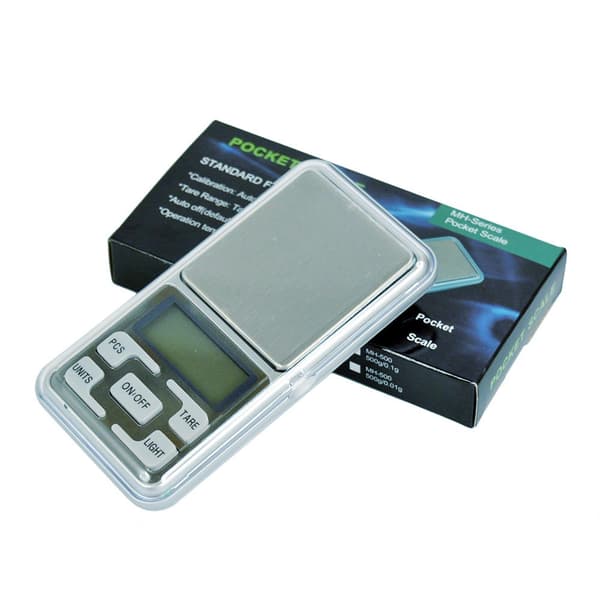 INF Digital smykkevekt 500g/0,1g med bakgrunnsbelyst LCD-skjerm