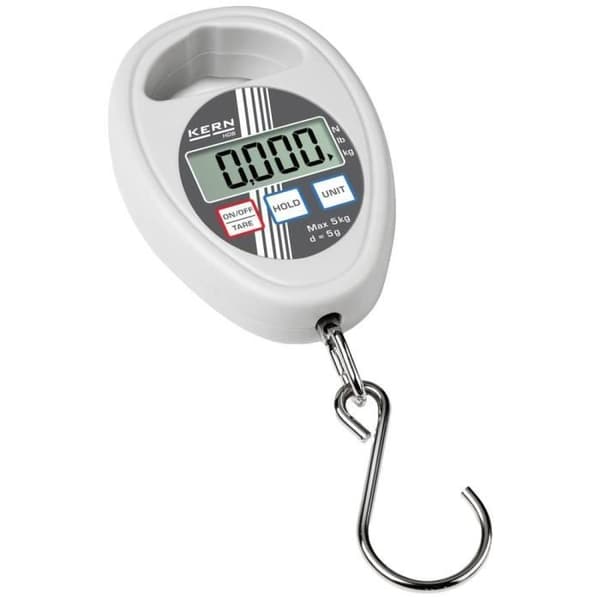 Kern HDB 10K10N hängvåg - Viktområde 10 kg - Läsbarhet 10 g - Vit