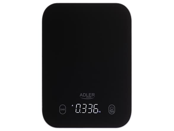 Adler Kitchen Scale | AD 3181b | Graduation 1 g | Display type LED | Black