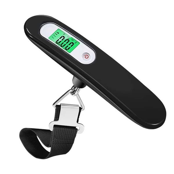 Bärbar elektronisk bagagevåg digitalt bagage Max 50 kg/110 lb (LB,g,Oz,kg) Våg/Tara funktion/Resa/Shopping