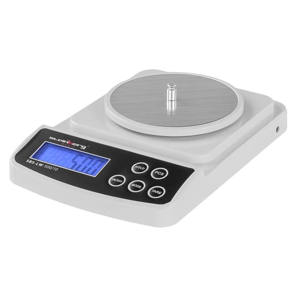 Præcisionslaboratorievægt SBS-LW-500/10 op til 600g / 0,01g