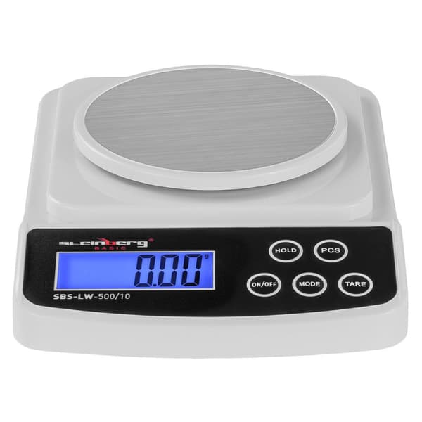 Præcisionslaboratorievægt SBS-LW-500/10 op til 600g / 0,01g