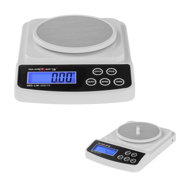 Præcisionslaboratorievægt SBS-LW-500/10 op til 600g / 0,01g