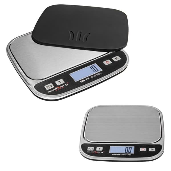Præcisionslaboratorievægt SBS-TW-3000/100G op til 3000g / 0,1g