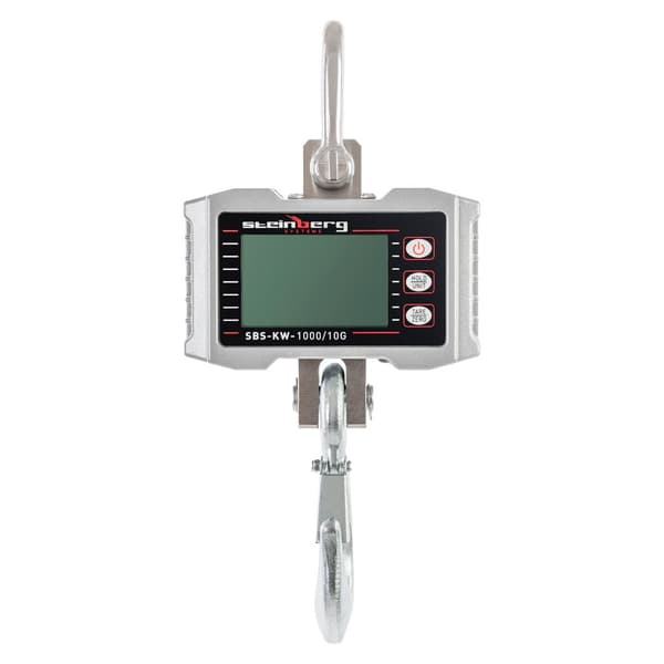 Ophængt krogskala op til 1000 kg / 0,5 kg LCD