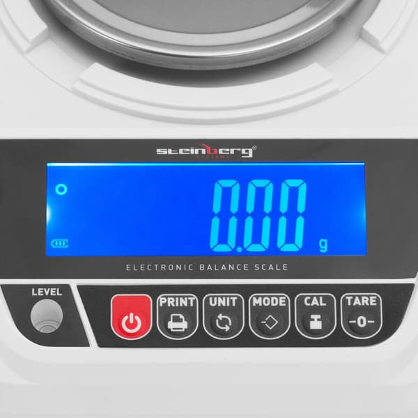 Laboratorieanalytisk skala LCD RS232 600g / 0,01g