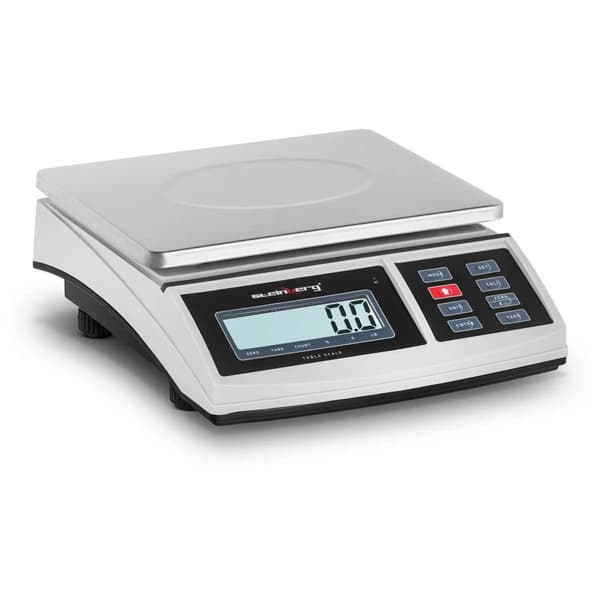LCD pakke postvægt 21 x 27 cm 6 kg / 0,2 g