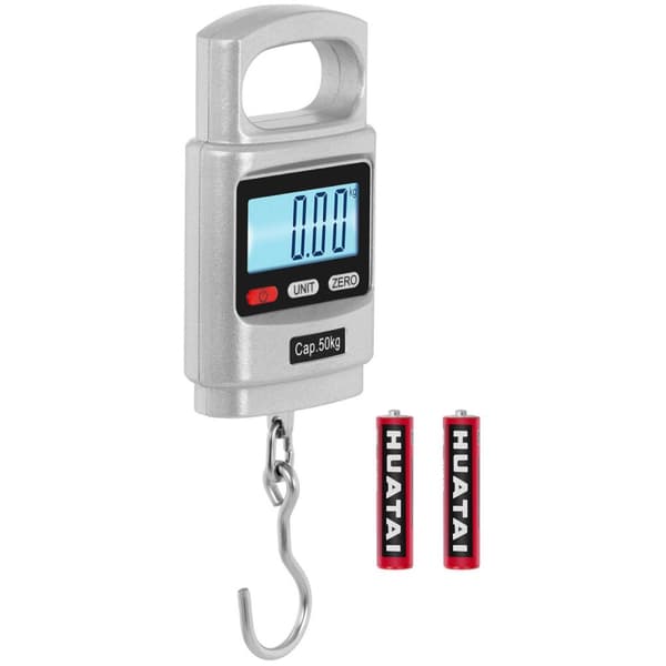 Holdbar, håndholdt LCD krog skala 50kg / 20g