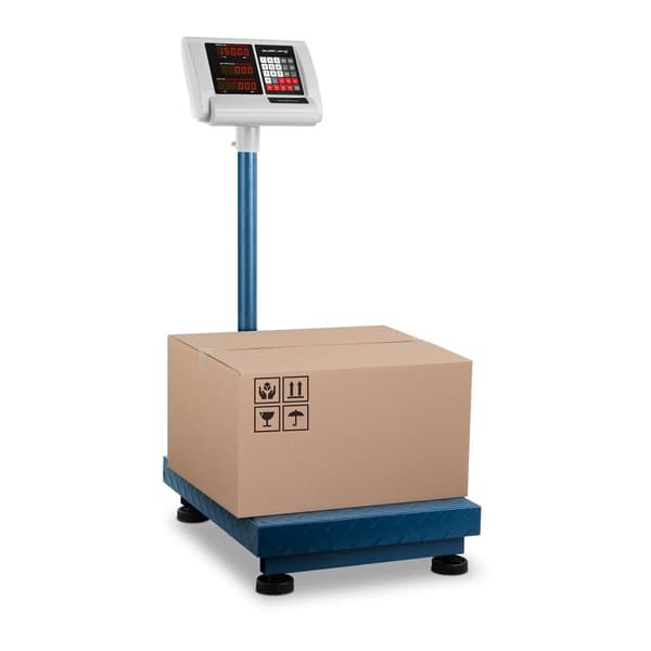 Varastotasovaaka laskenta taitettava 40x50cm virtalähde + akku 150kg / 50g