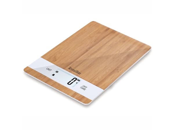 Köksvåg Bamboo Uppladdningsbar, 5 kg