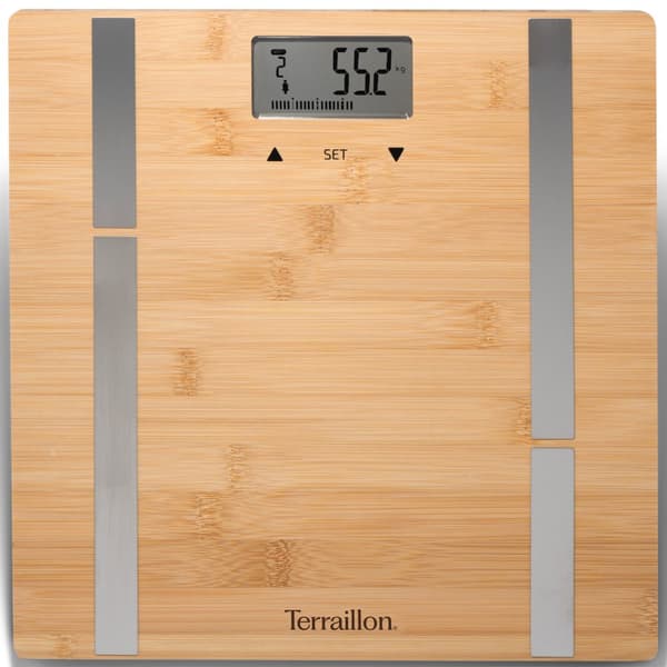Personlig skala Bamboo Fit BMI 10 bruker, 180 kg