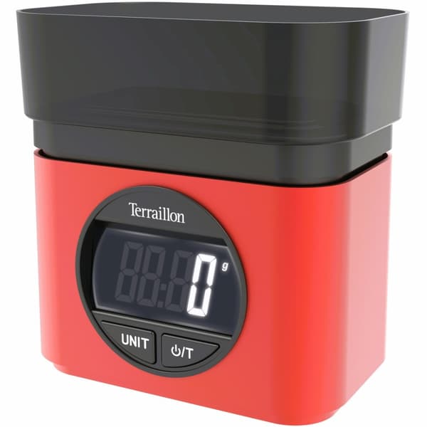 Terraillon Kjøkkenvekt Mythic 70`s Rouge 5 kg