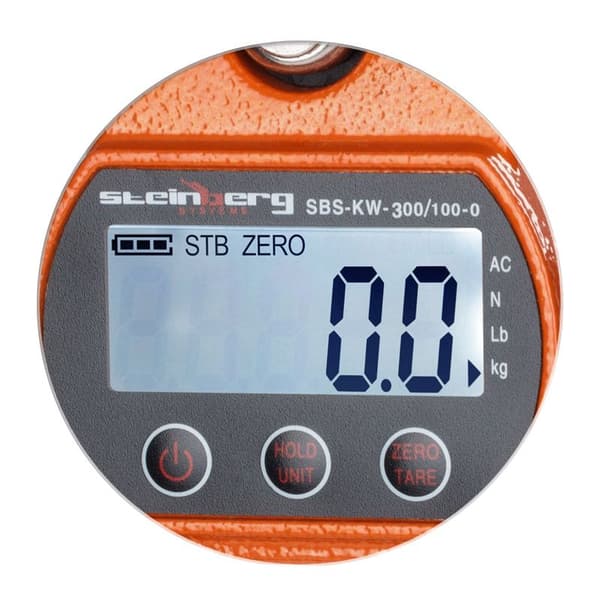 Kommersiell jaktkrokvåg för jägare SBS-KW-300/100-O LCD upp till 300kg