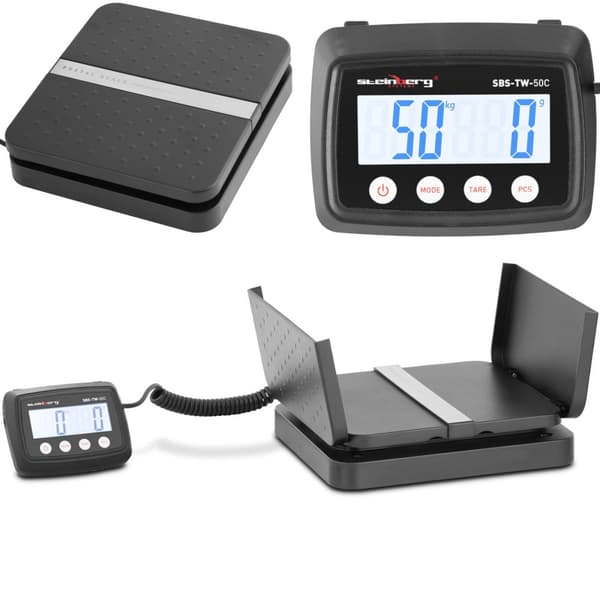Portovægt for LCD brevpakker 50 kg / 1 g