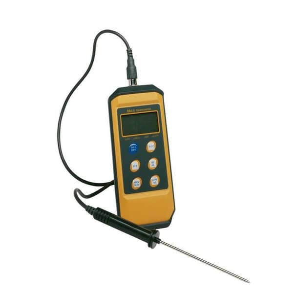 Digital HACCP gastronomitermometer med sond på kabeln - Hendi 271407