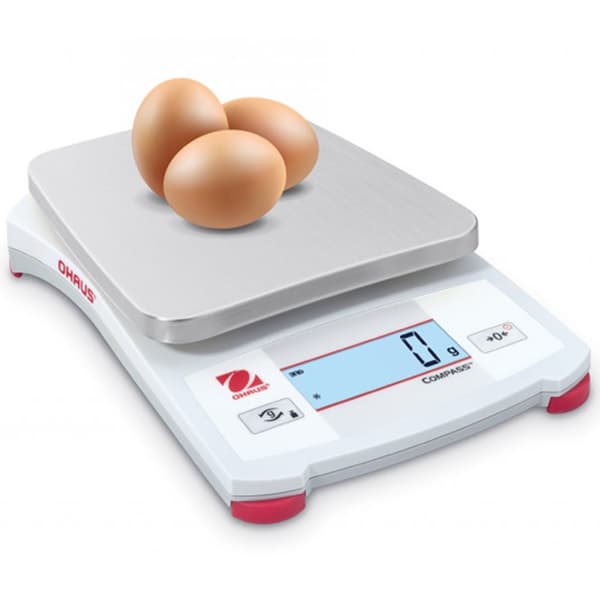 Energisnål pedagogisk teknisk kontrollvåg COMPASS CX 5200g / 1g - OHAUS CX5200