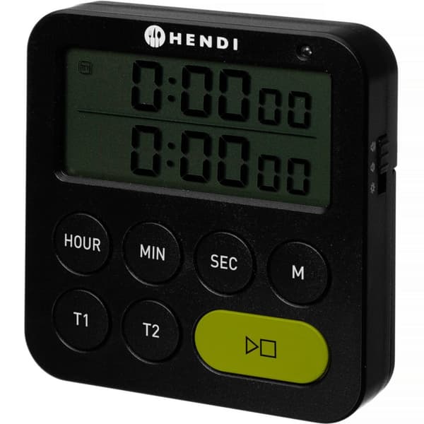 Timer nedtællingstimer dual-range timer 3 alarmtilstande op til 100 min
