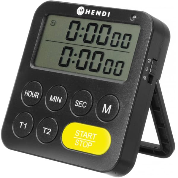 Timer nedtællingstimer dual-range timer 3 alarmtilstande op til 100 min