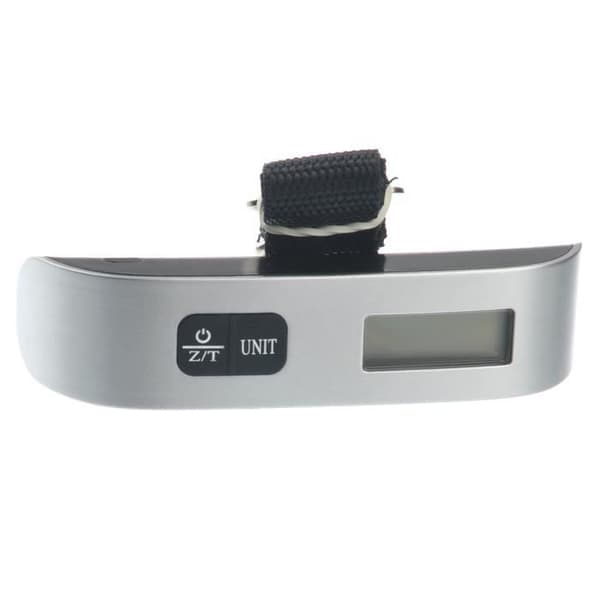 2st 50 kg-10g T-formad LCD digital elektronisk bagagevåg med rumstemperaturdisplay