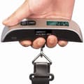 Miniatyrbild 2 av 4: 2st 50 kg-10g T-formad LCD digital elektronisk bagagevåg med rumstemperaturdisplay
