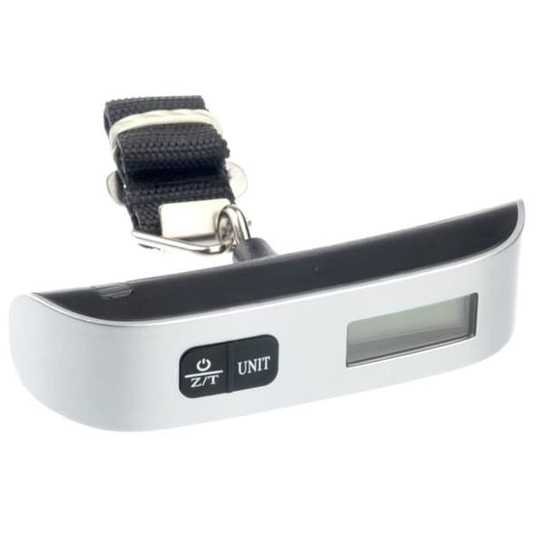2st 50 kg-10g T-formad LCD digital elektronisk bagagevåg med rumstemperaturdisplay