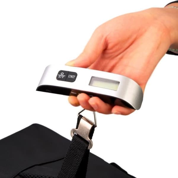 2017 Ny LCD Display Bärbar Elektronisk Hängbagage Digital Viktningsvåg 50 kg