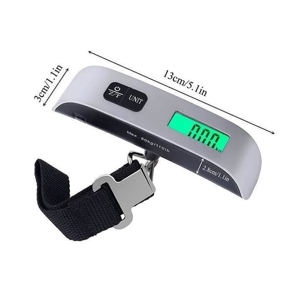 Bärbar Bagagevåg - ARTELYS - Elektronik - LCD Bakgrundsbelyst - Max 50 kg