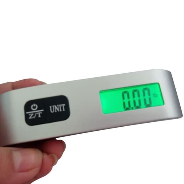 Digital LCD-vågar 50kg / 10g för bagage