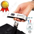 Miniatyrbild 1 av 4: 50 kg-110 lb elektronisk digital bagage Bärbar hängande balans - Bagagevåg för resor COSwk30725