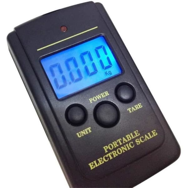 GY004 40kg - 10g Bärbar elektronisk skala Elektronisk vägning Bagageskala Anslutningsskala 377