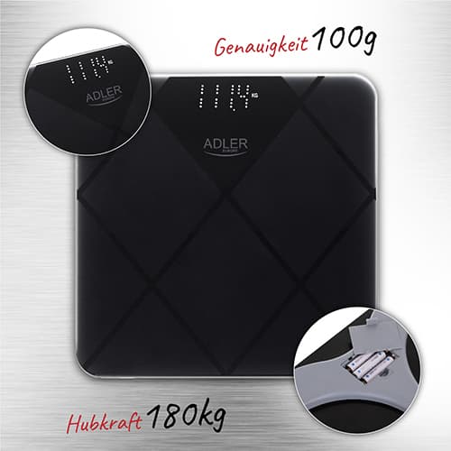 AD 8169 Badevægt - 180 kg