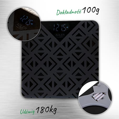 AD 8170 Badrumsvåg - 180 kg