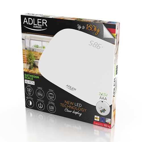 AD 8176 Badevægt - LED