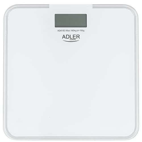 AD 8183 Badevægt - 180kg - med kantbelysning