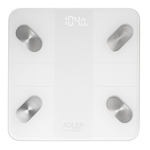 AD 8186 hvid Analytisk badevægt - Smart - Tuya app