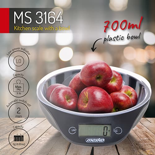 MS 3164 Köksvåg med skål