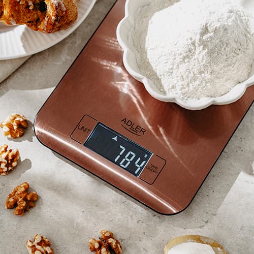 AD 3183 kobber Køkkenvægt - 5kg