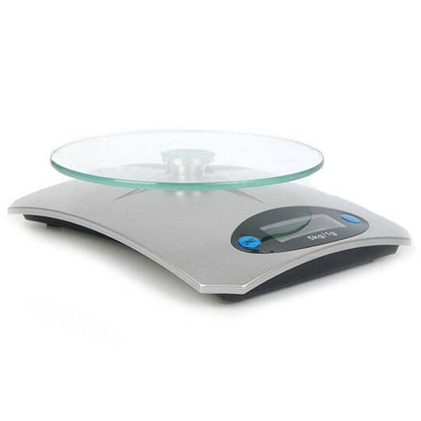 Digital køkkenvægt med bakke 5kg/1g brevvægt