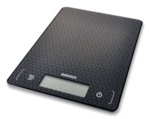 Soehnle Page Comfort Mosaic, Elektronisk köksvåg, 10 kg, 1 g, Svart, Glas, Glas