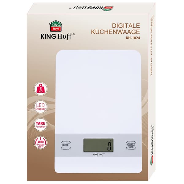 ELEKTRONISK KÖKSVÅG KINGHOFF KH-1824
