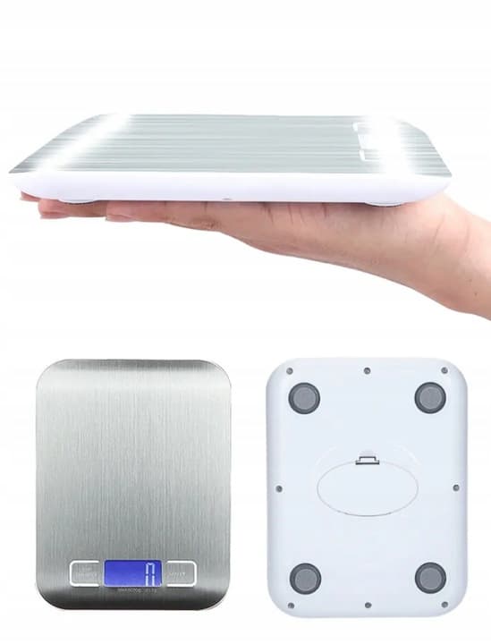 KÖKSVÅG DIGITAL ELEKTRONISK PRECISION 0,1g -5kg LCD PEKSKÄRM