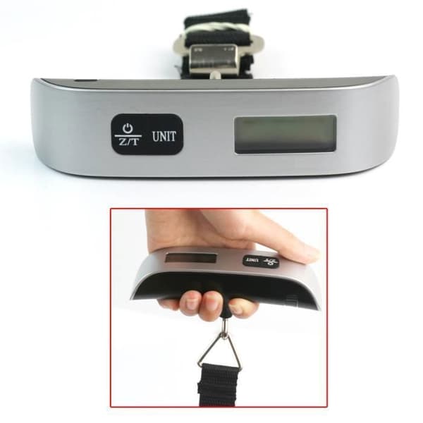 Fickvåg - Ej specificerad - 50g-50Kg - Elektronisk - Bärbar - Vit