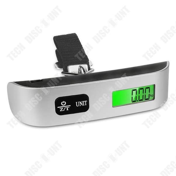TD® Portable Home Resväska Väska 50KG Express Spring Electronic Bagage Scale LED Display Utsökt och liten