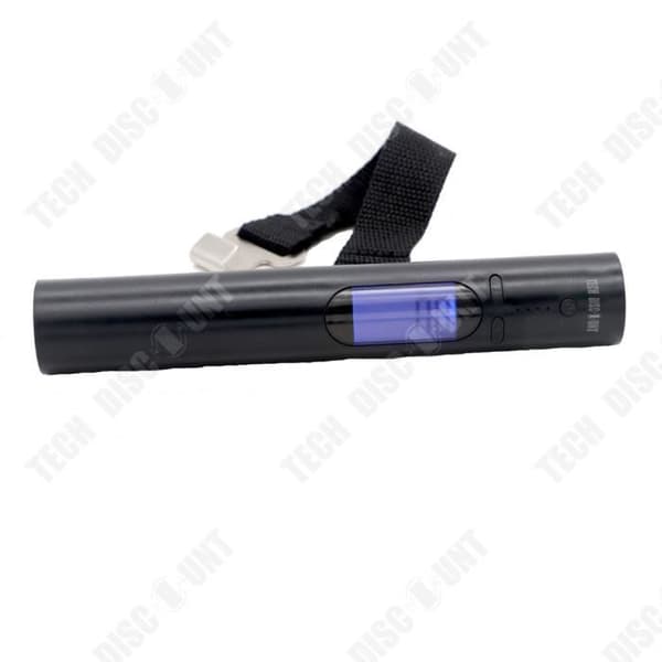 TD® 50 kg bagagevägande bärbar usb-våg med 2500mAh powerbank-kapacitet bärbar resedräkt