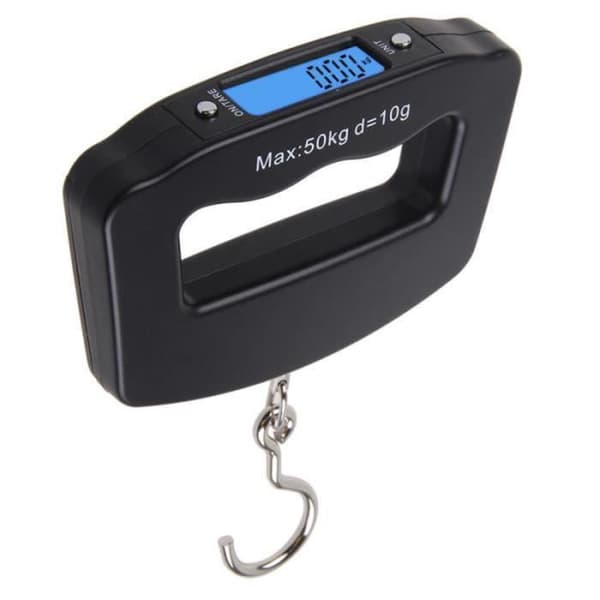 Bagagevåg digitalvåg 10g/50KG bärbar LCD