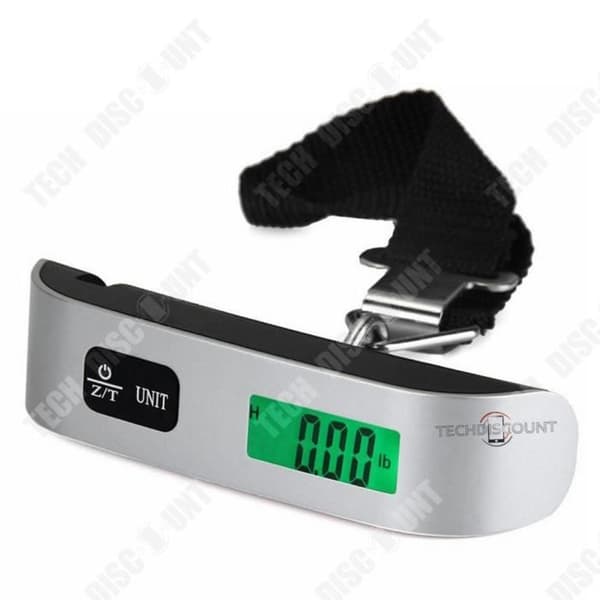 TD® Digital Elektronisk Bagagevåg Reseflygplansvåg Bärbar Digital Max 50 kg Elektronisk manuell funktion