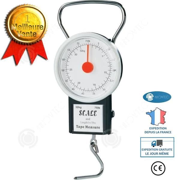 INN® bagagevåg reseväska analog våg bagagevikt professionell analog mekanisk handplan