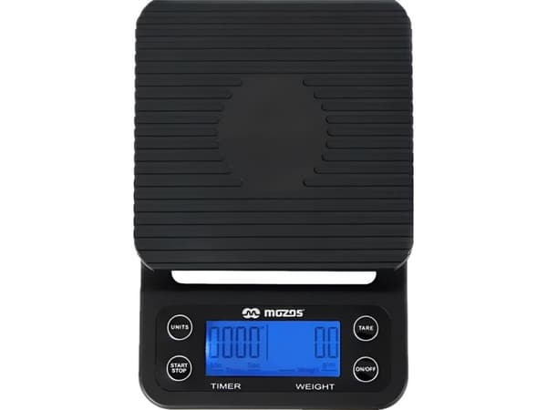 Kitchen scale Mozos MOZOS CAFFE electronic scale for coffee with a stroper