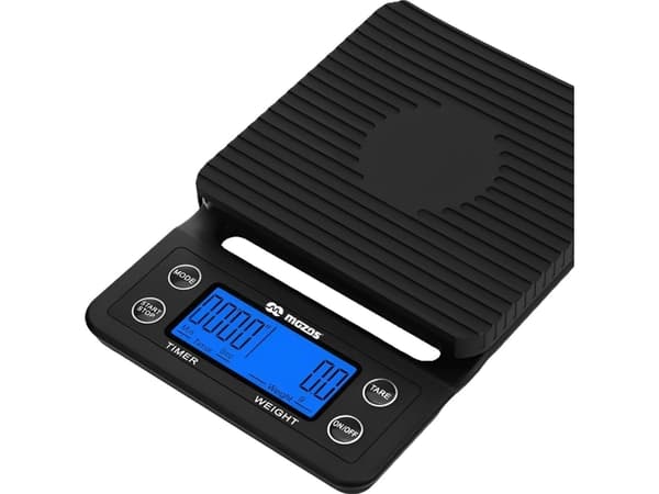 Kitchen scale Mozos MOZOS CAFFE electronic scale for coffee with a stroper