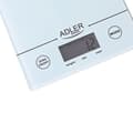 Miniatyrbillede 9 af 9: Adler AD 3138 m køkkenvægt Elektronisk køkkenvægt Hvid Bordplade Firkant